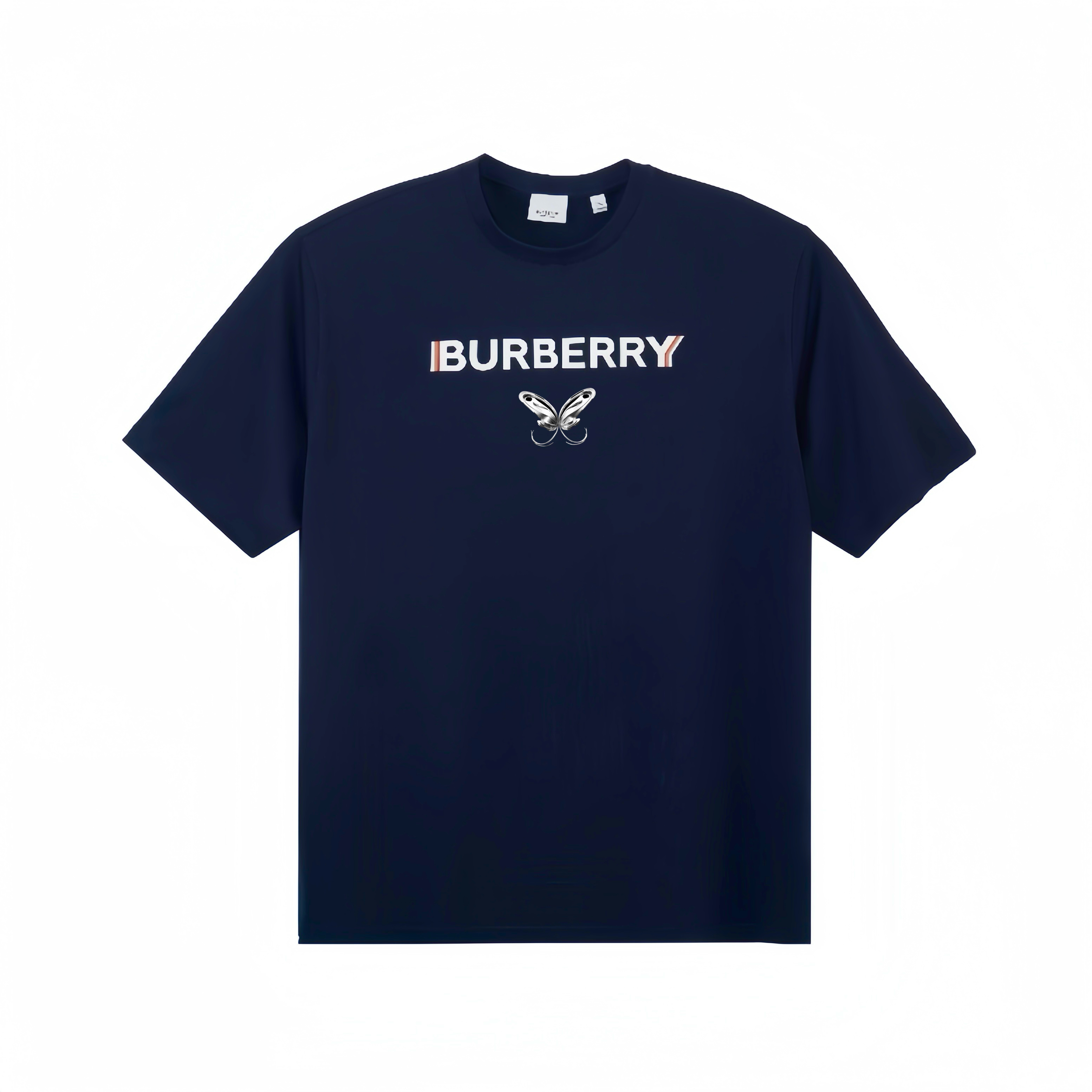 Burberry T-Shirts Unisex Dark Blue