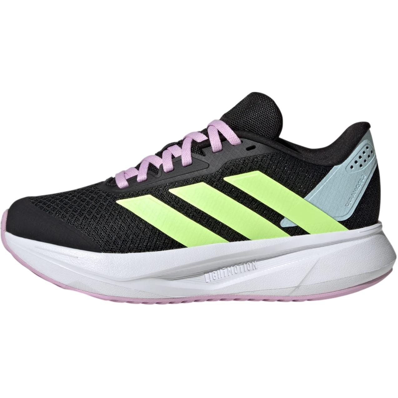 Adidas Duramo SlCORE Collection Anti Slip Wear Resistant Low Top Kids' Running Shoes Black Teenagers