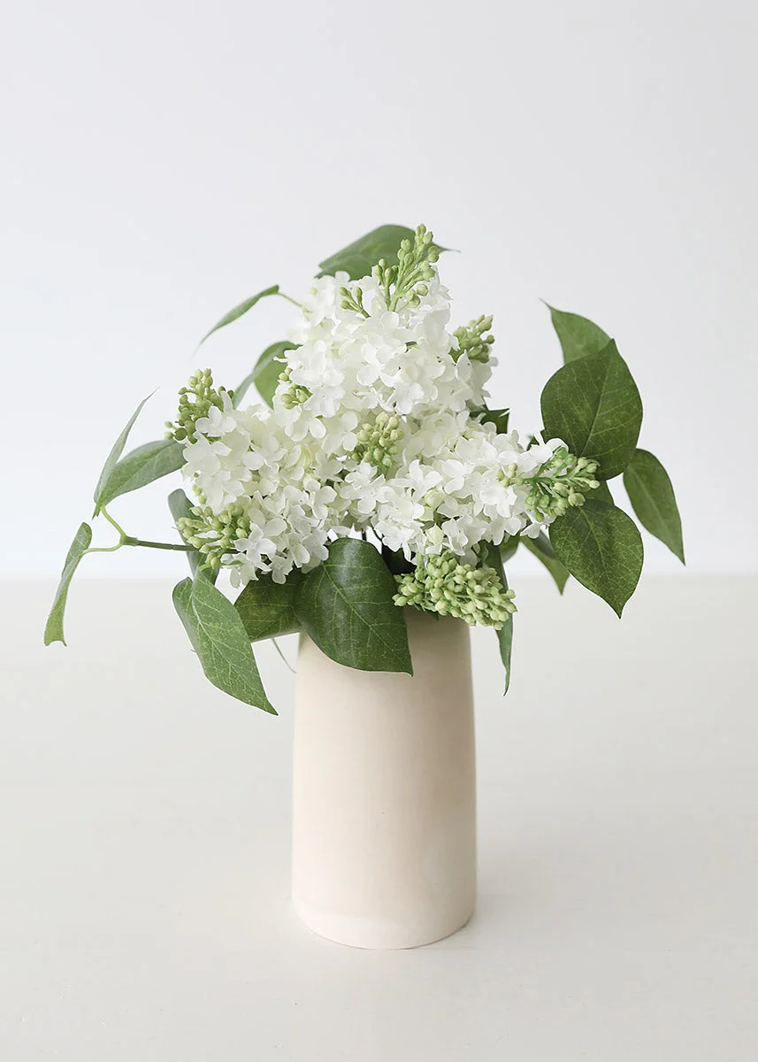 Artificial Lilac Flowers Bouquet - 15.5"