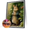 Lapin Complète Carré Diamant Peinture 30X40CM