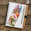 4Pcs Diamond Painting Flower Bookmark Making Kit for Book Lovers