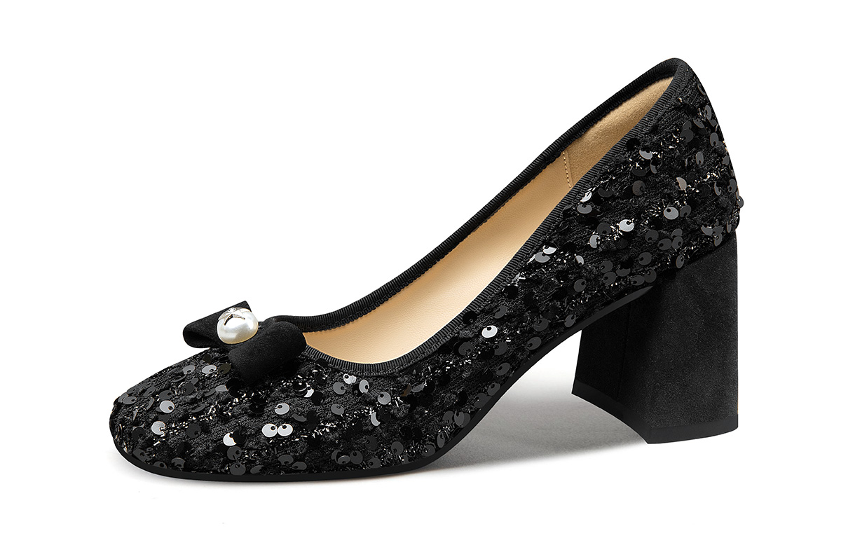 Lily Wei High Heels Women's Black