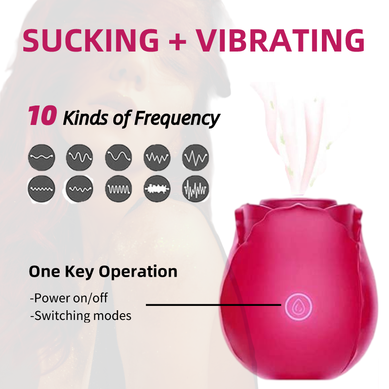 sucking rose toy · vibrating rose toys