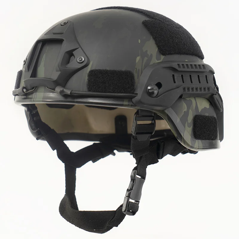 Camouflage High Cut ACH/MiCH IIIA 2000 NIJ Super Ballistic Helmet Tactical Helmet