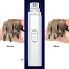 Electric Dog Nail Grinder Rechargeable Pet Nail Trimmer 2-Speed Cat Nail Grinder