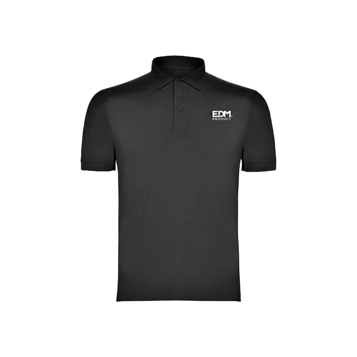 Men&rsquo;s Short Sleeve Polo Shirt EDM Black