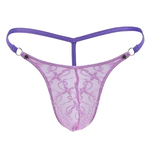 复制Men's Fashion Lace Thong