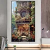 Diamond Painting-DIY Full Square Drill French Street Scene(45*75CM)