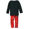 Family Parent-child Autumn Dinosaur Print Christmas Pajamas