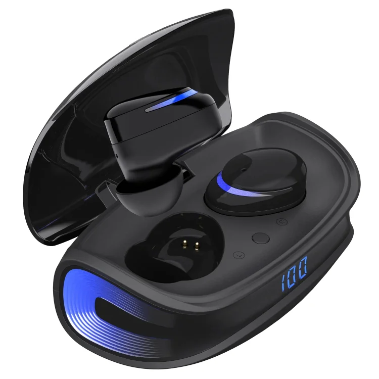 Wireless Bluetooth Earbuds F9-5 for All Samsung, S23/S22/S21/S20/5G/Galaxy A,Z,NOTE, All Iphone X/11/SE/12/13/14, Headphones F9 TWS and IPX7 Waterproof with 2000mAh Case