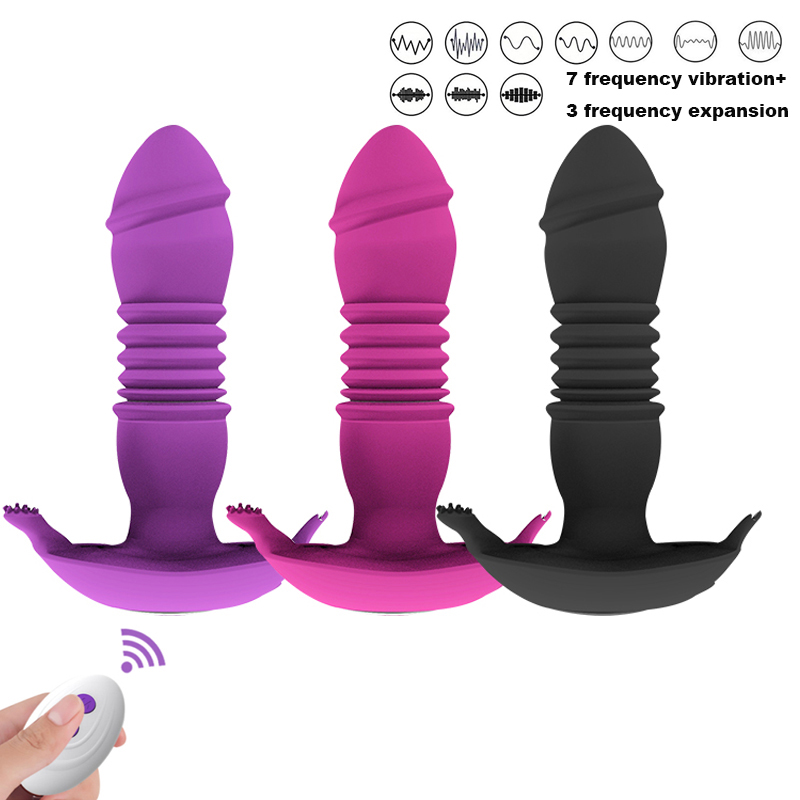 Remote Control Telescopic G-spot Vibrator