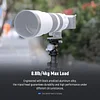 Monopod Gimbal Head Tripod Mount for long telephoto lenses 360&deg; pan and 90&deg; tilt Monopod head, quick change Arca QR clamp and base 3/8" thread Max. load 4 kg 