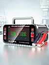 12V/24V Car Battery Charger 10A/5A Smart Motorcycle Battery Charger Large Screen