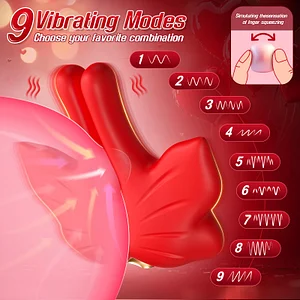 Nipple Vibrator Adult Sex Toys Neck-hanging Breast Massagers