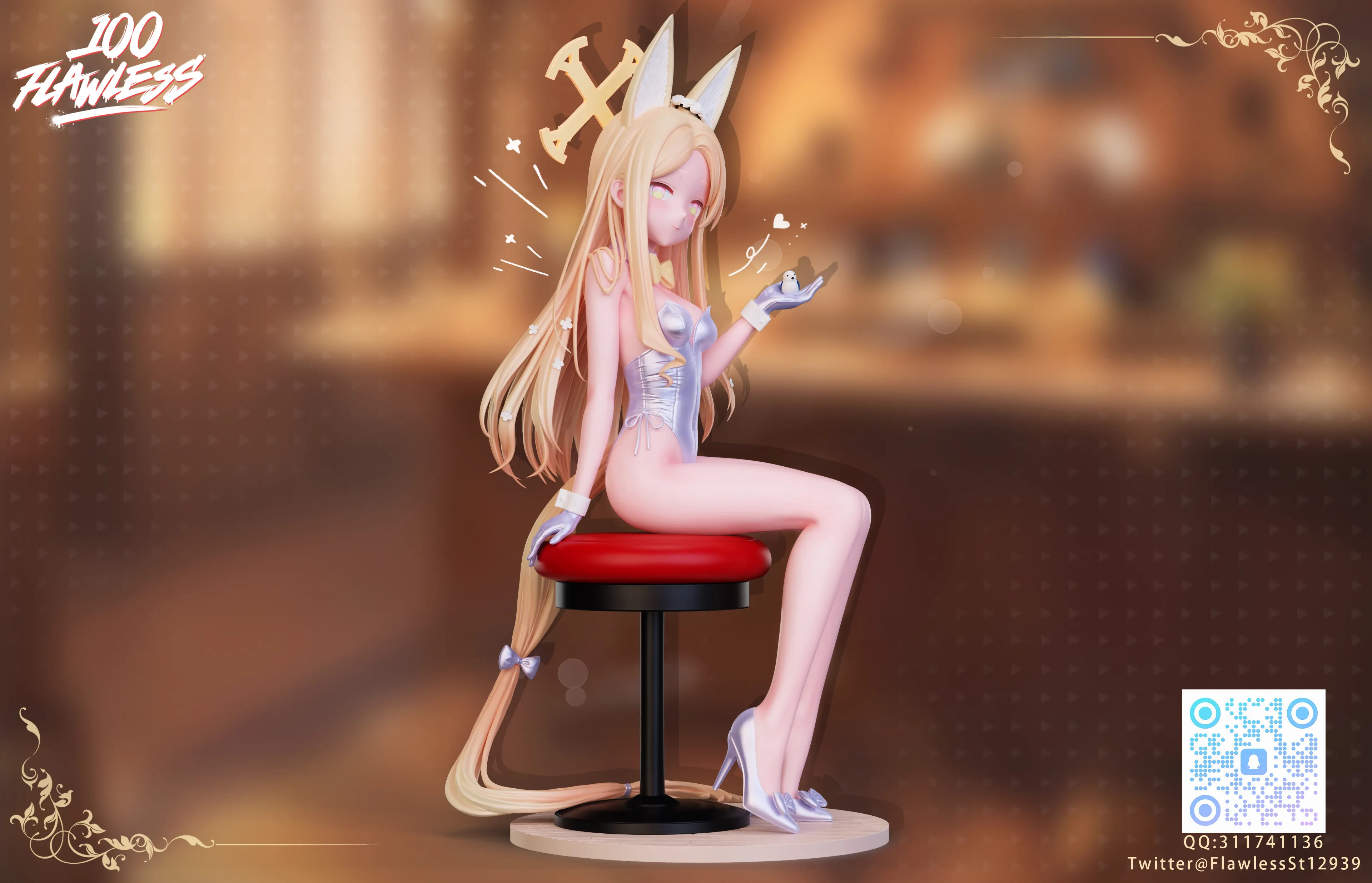 Flawless Studio - Bunny Girl Yurizono Seia 1/6 Statue(GK)