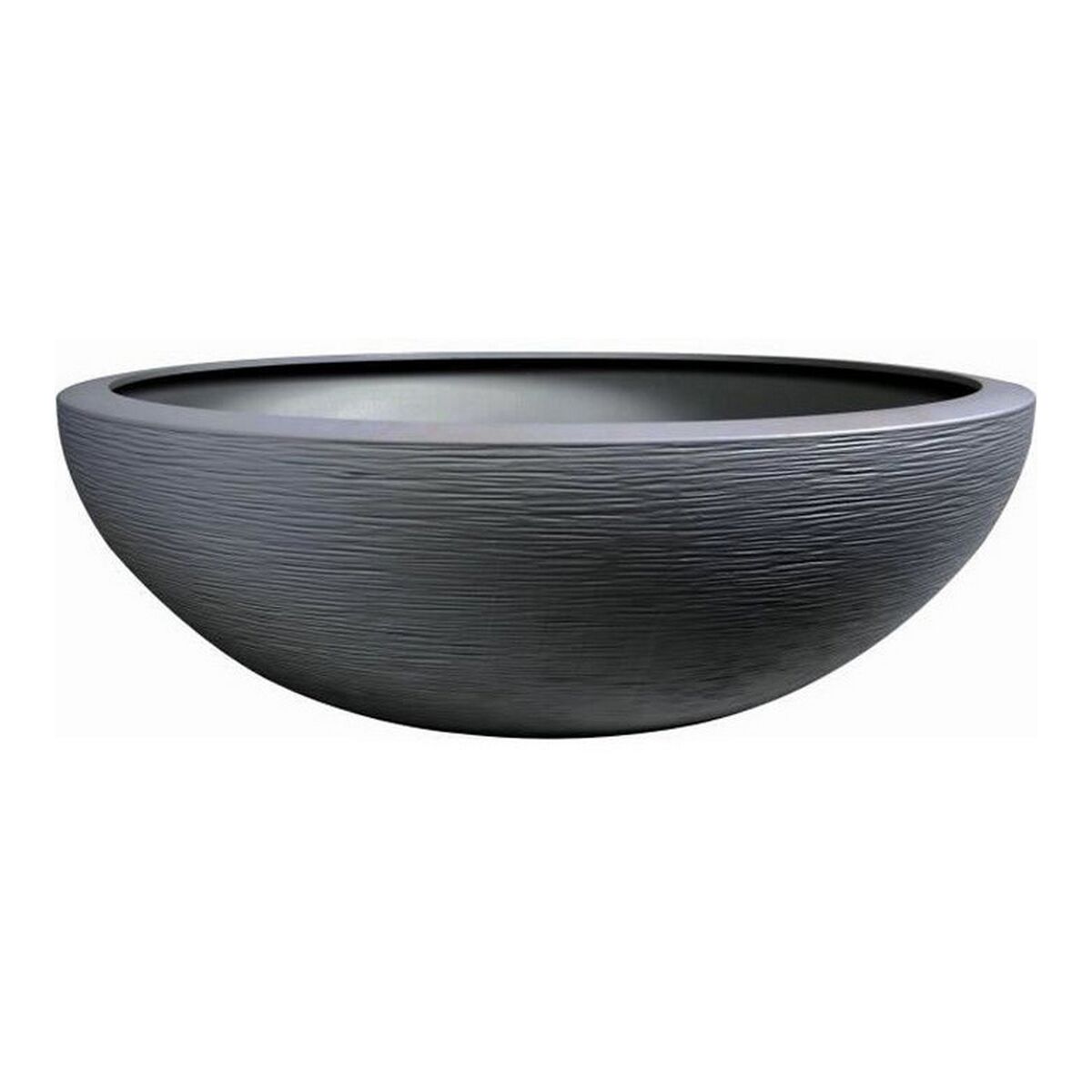 Plant pot EDA Graphit Washbasin Grey Dark grey (&Oslash; 59 x 21 cm)