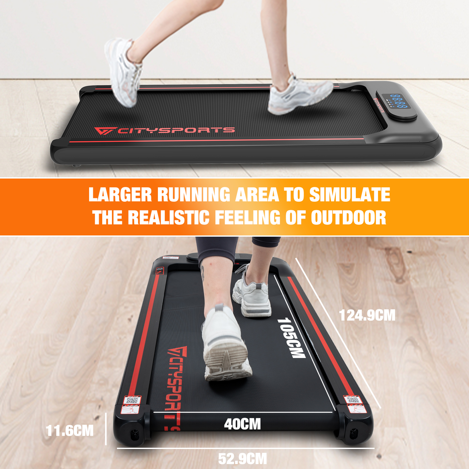 Laufband,Citysports Under Desk Treadmill,Citysports Laufband