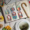 3Pcs Diamond Painting Christmas Nutcracker Bookmark for Book Lovers
