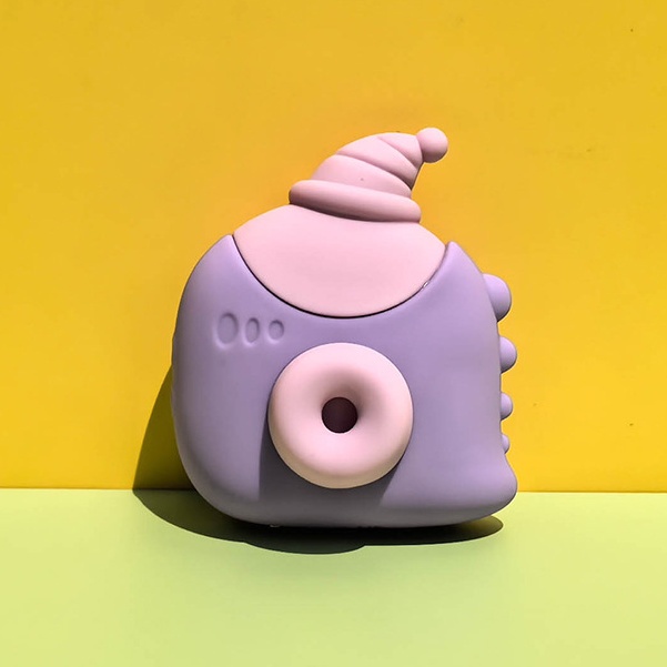 Mini Camera Tapping Sucking Clitoral Vibrator With 10 Modes