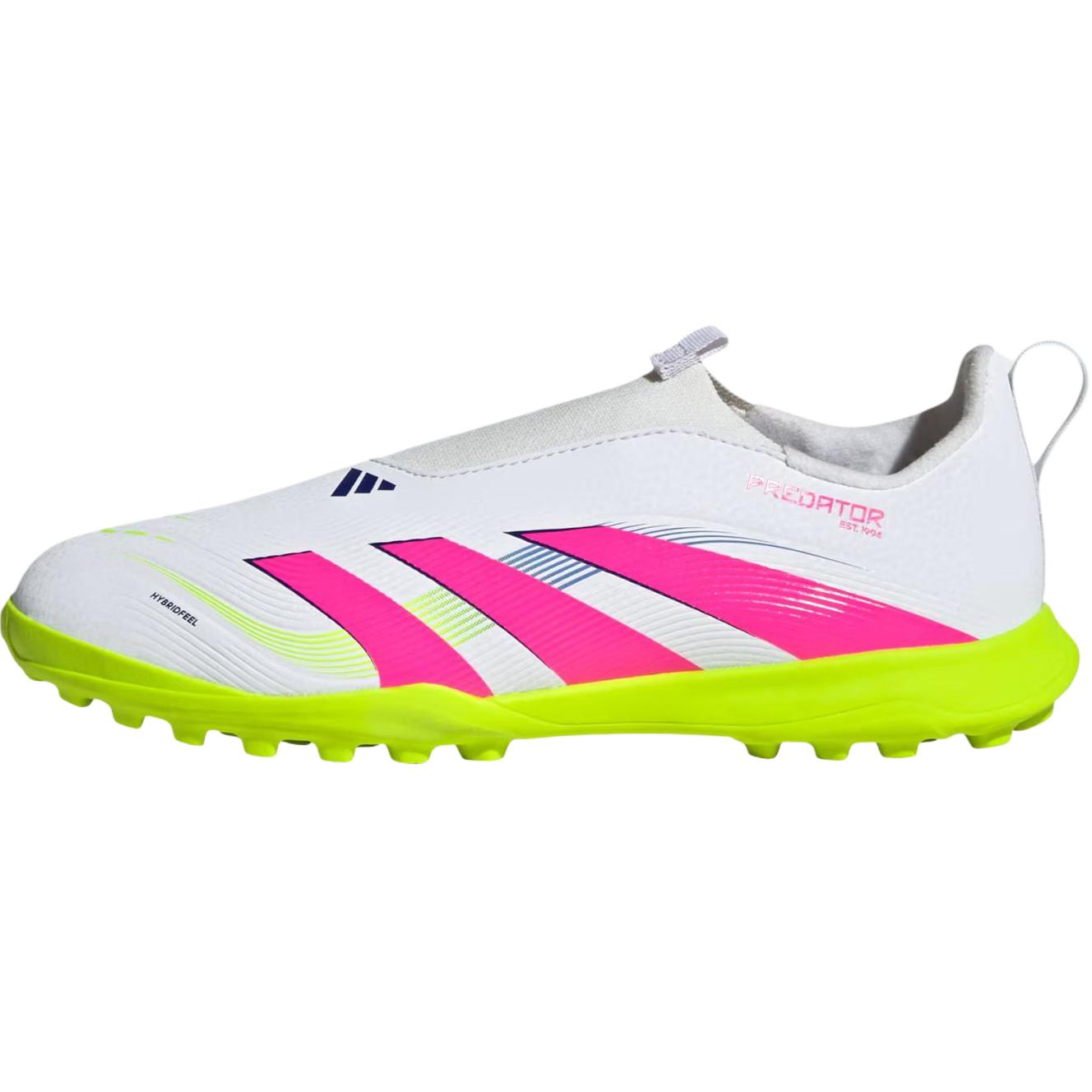 Adidas PREDATOR LEAGUE Cushioning, Wear Resistant Low Top Kids' Soccer Shoes White Pink