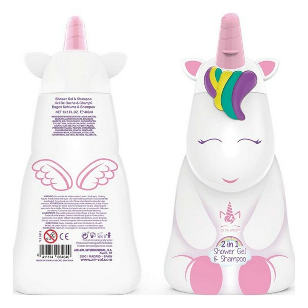 2-in-1 Gel and Shampoo Eau my Unicorn EAU MY UNICORN 400 ml