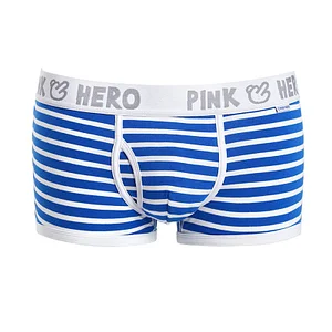 Men's Fashion Striped Cotton Boxer Briefs