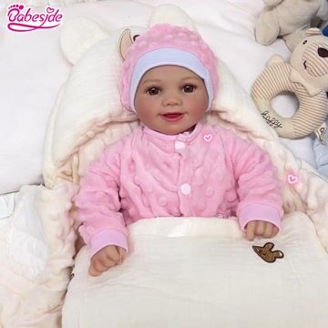 Babeside Smiling Reborn Baby Sunny&nbsp;17'' Little Infant Girl Healing of the Heart with Heartbeat Coos and Breath
