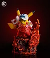 Marines Admirals Akainu & Kizaru & Kuzan Cosplay Pikachu - ONE PIECE Pokemon Resin Statue - ST Studio