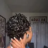 New Glueless Wig Best Design Black Pixe Cut Hair Short Curly Wig