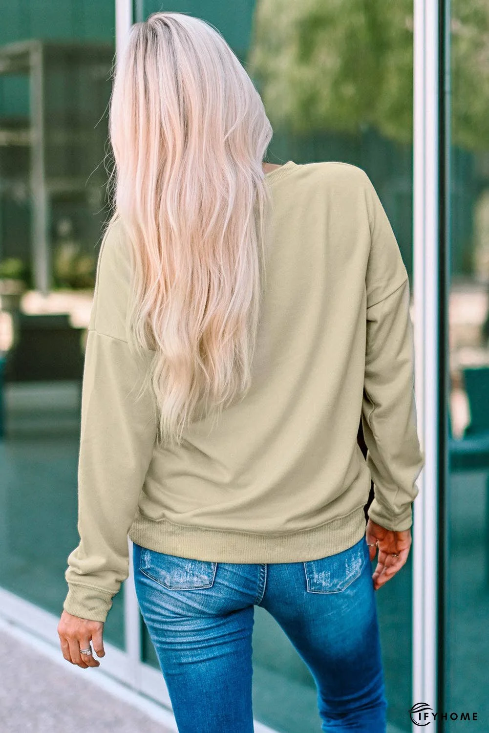 MERRY Graphic Drop Shoulder Sweatshirt | IFYHOME